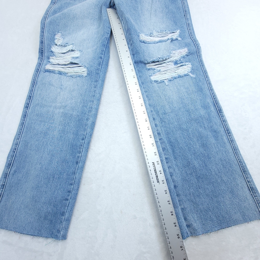 Judy Blue Women's Straight Leg Jeans - Light Blue - Picture 9 of 11